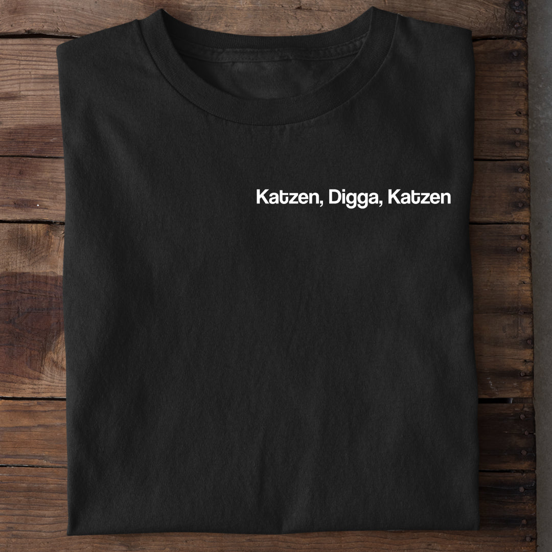 Katzen Digga Katzen - Premium T-Shirt - Unisex