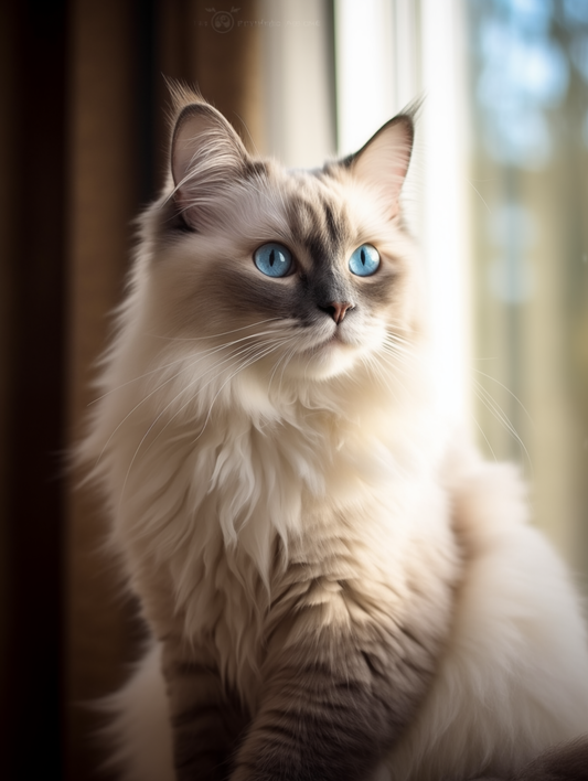 Ragdoll cat - poster